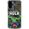 Marvel Classic Comics Hulk Fighter Vintage iPhone 16 Clear Case
